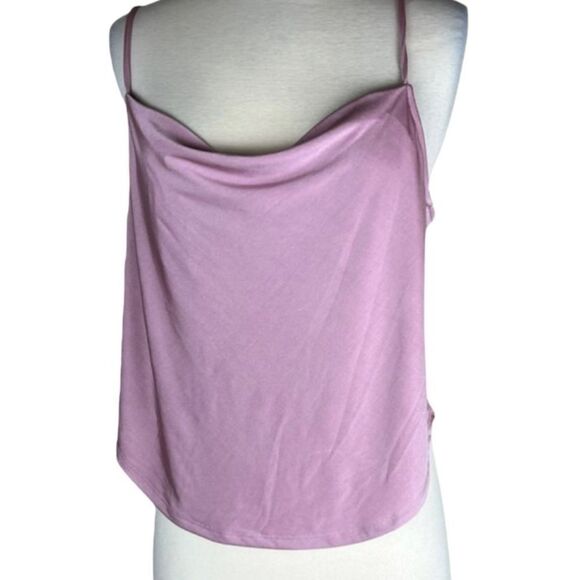 NWOT Wild Fable Cowl Neck Spaghetti Strap Tank Top in Rose Color Size L - Picture 5 of 14